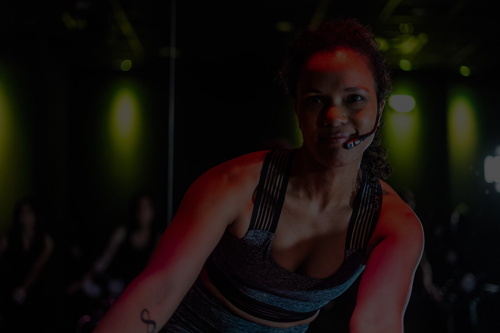 CycleBar instructor smiling